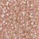 Miyuki seed beads 8/0 - Matte silverlined light blush 8-23F
